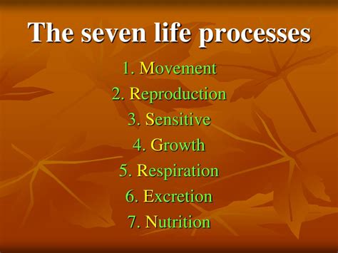 7 life processes mrs gren.